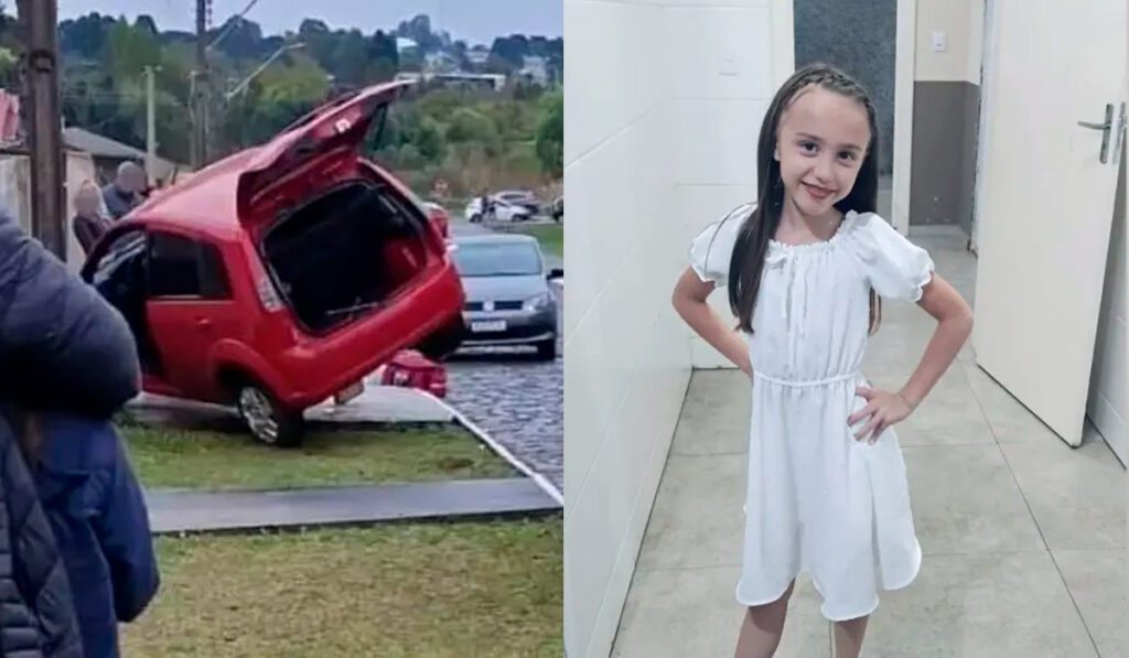 Menina morre após ser arrastada por carro na saída da escola – TVBV ONLINE